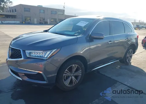2019 Acura Mdx Standard from USA, damaged, VIN 5J8YD4H38KL023994
